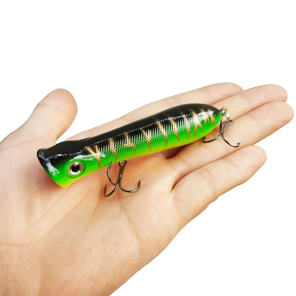INFOF 1-piece Popper Fishing Lure 8cm/11.5g Topwater Lure isca artificial Wobblers Swimbait Pike Bass Walleye Fishing Bait
INFOF 1-piece Popper Fishing Lure 8cm/11.5g Topwater Lure isca artificial Wobblers Swimbait Pike Bass Walleye Fishing Bait