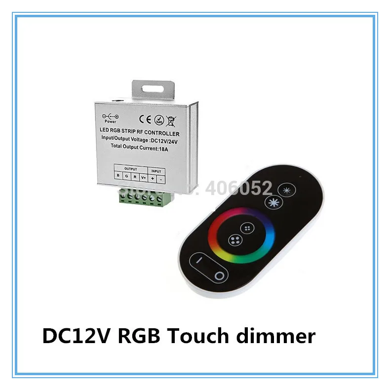 DC 12-24V Wireless LED Controller RF Touch Panel LED Dimmer For 5050 RGB LED STRIP LIGHT Modules
DC 12-24V Wireless LED Controller RF Touch Panel LED Dimmer For 5050 RGB LED STRIP LIGHT Modules