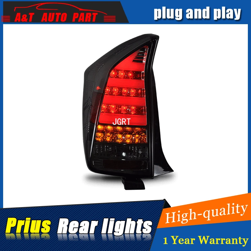 Car styling Accessories for Toyota Prius rear Lights led TailLight 2009-2016 Rear Lamp DRL+Brake+Park+Signal lights | Автомобили и