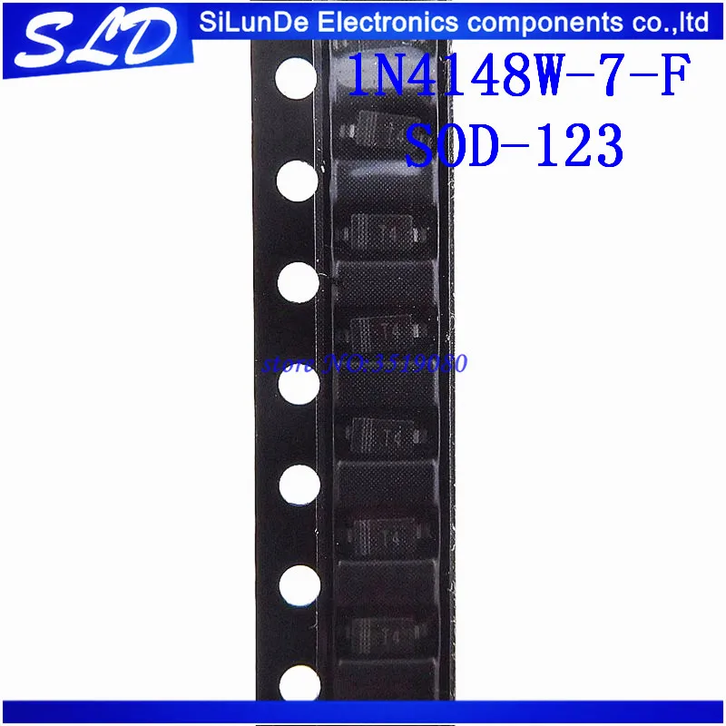 Free Shipping 500pcs/lot 1N4148W-7-F 1N4148W 1N4148W-7 T4 SOD-123 new and original in stock
Free Shipping 500pcs/lot 1N4148W-7-F 1N4148W 1N4148W-7 T4 SOD-123 new and original in stock