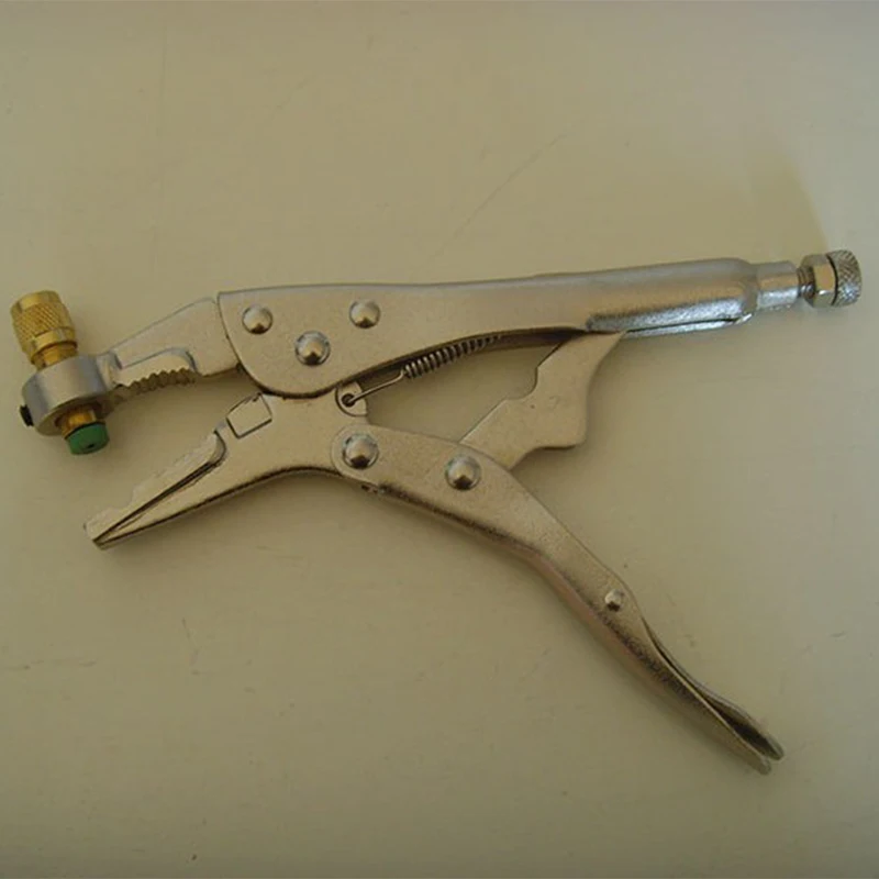 New Air Conditioner Pilers Refrigerant Recovery Tube Locking Plier Welding Hand Tools P20
New Air Conditioner Pilers Refrigerant Recovery Tube Locking Plier Welding Hand Tools P20