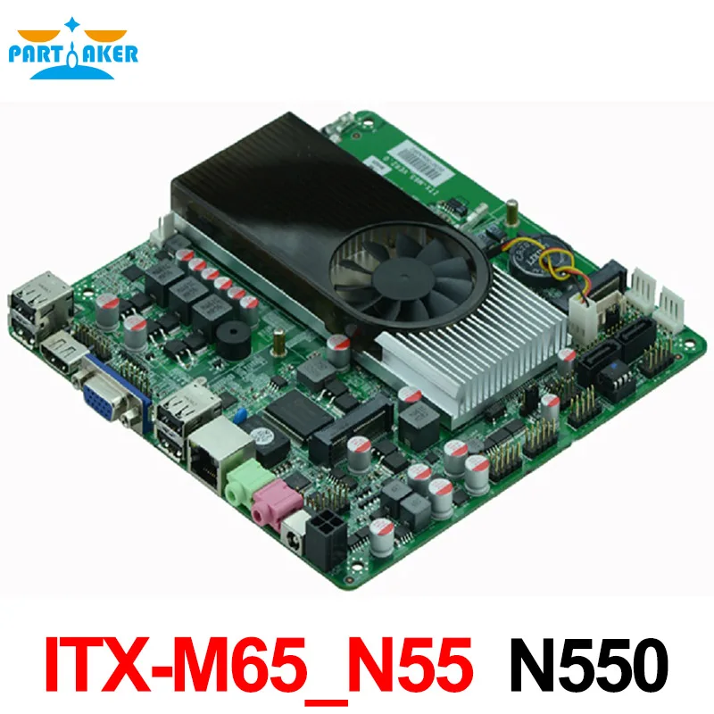 N550 двухъядерный тонкий мини Itx материнская плата DC 12V|motherboard compaq|motherboard fujitsumotherboard
