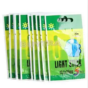 50PCS Noctilucence Fishing Float Fluorescent Light Stick Luminous Fishing Night Vision Float Glow Stick Lightstick 10 Bags
50PCS Noctilucence Fishing Float Fluorescent Light Stick Luminous Fishing Night Vision Float Glow Stick Lightstick 10 Bags