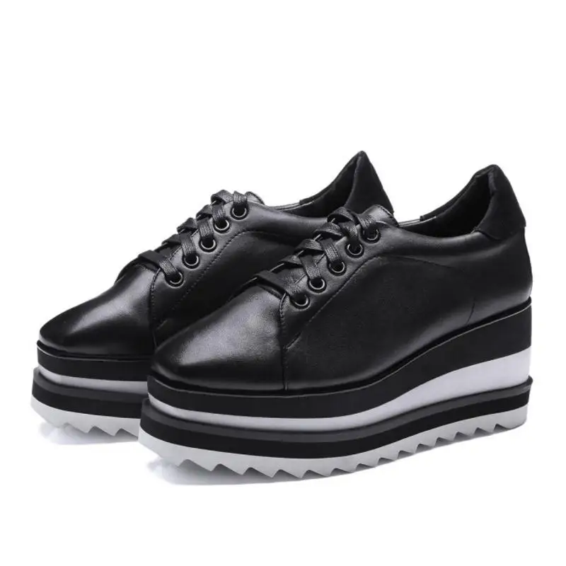 Tuyoki Women High Heel Shoes Real Leather High Platform Women Pumps Mixed Color Wedges Fashion Women Shoes Footwear Size 33-39
Tuyoki Women High Heel Shoes Real Leather High Platform Women Pumps Mixed Color Wedges Fashion Women Shoes Footwear Size 33-39