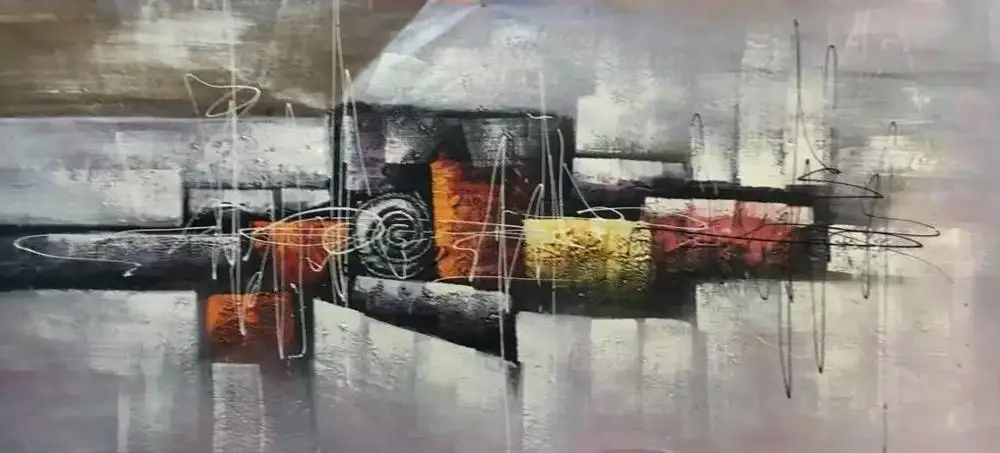 HandPainted Wall Art Oil Painting on Canvas Modern Abstract Canvas Oil Painting Wall Picture Painting for Living Room Decoration
HandPainted Wall Art Oil Painting on Canvas Modern Abstract Canvas Oil Painting Wall Picture Painting for Living Room Decoration