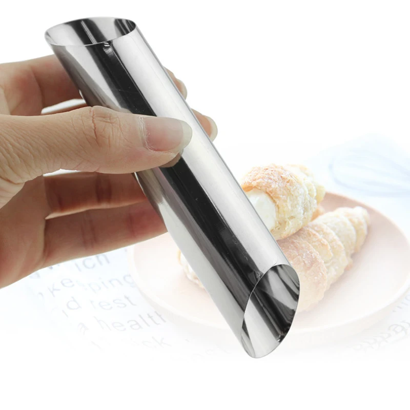 UPORS Stainless Steel Cannoli Forms Food Grade Cake Horn Mold Eco Friendly Cannoli Tubes Shells Kitchen Baking Tools for Cakes
UPORS Stainless Steel Cannoli Forms Food Grade Cake Horn Mold Eco Friendly Cannoli Tubes Shells Kitchen Baking Tools for Cakes