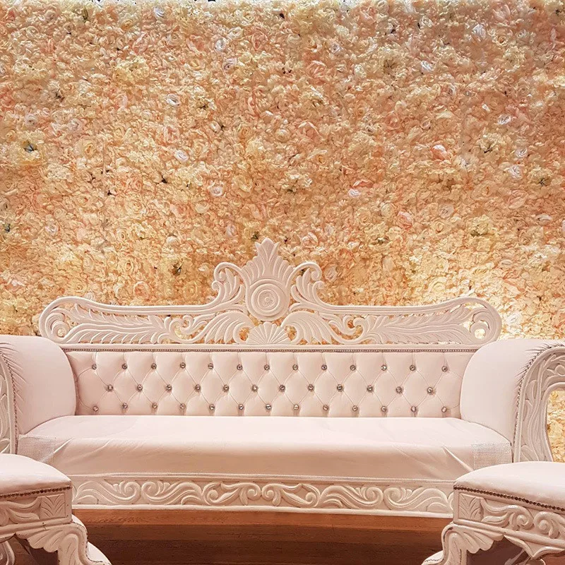 40X60Cm Artificial Flower Silk Rose Champagne Decorative Flower Wall Romantic Wedding Background Decoration
40X60Cm Artificial Flower Silk Rose Champagne Decorative Flower Wall Romantic Wedding Background Decoration
