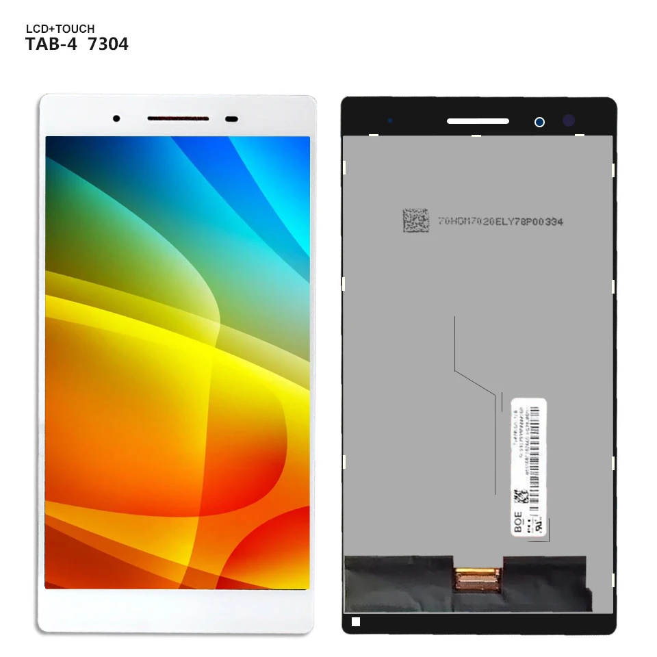 Для Lenovo Tab4 7304i Tab 4 TB4 ЖК дисплей Сенсорная панель со стеклянным сенсорным экраном в