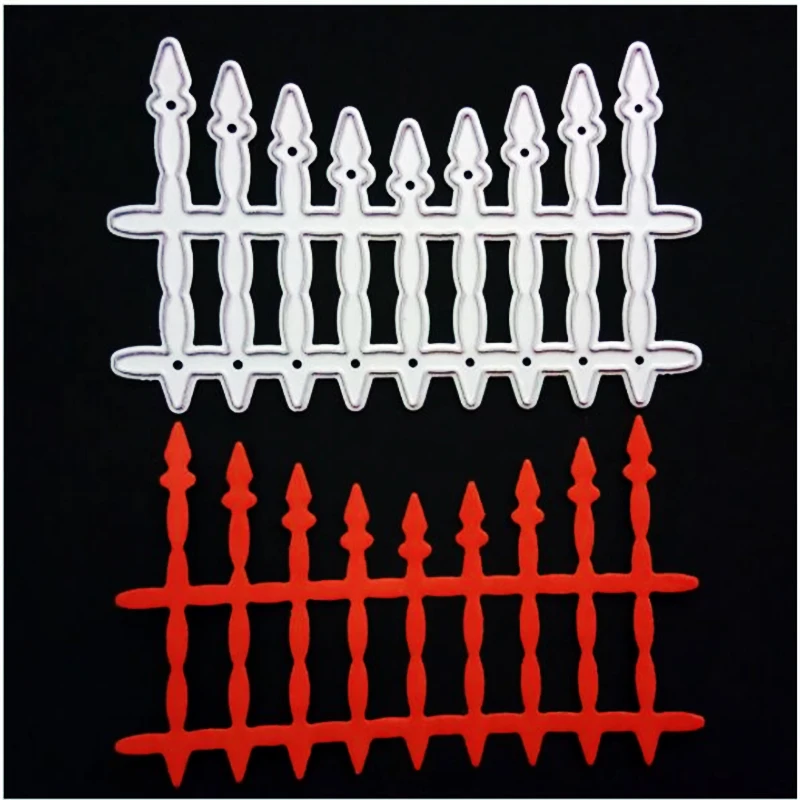 SCD655 Fence Metal Cutting Dies For Scrapbooking Stencils DIY Album Cards Decoration Embossing Folder Die Cuts Mold Tools New
SCD655 Fence Metal Cutting Dies For Scrapbooking Stencils DIY Album Cards Decoration Embossing Folder Die Cuts Mold Tools New