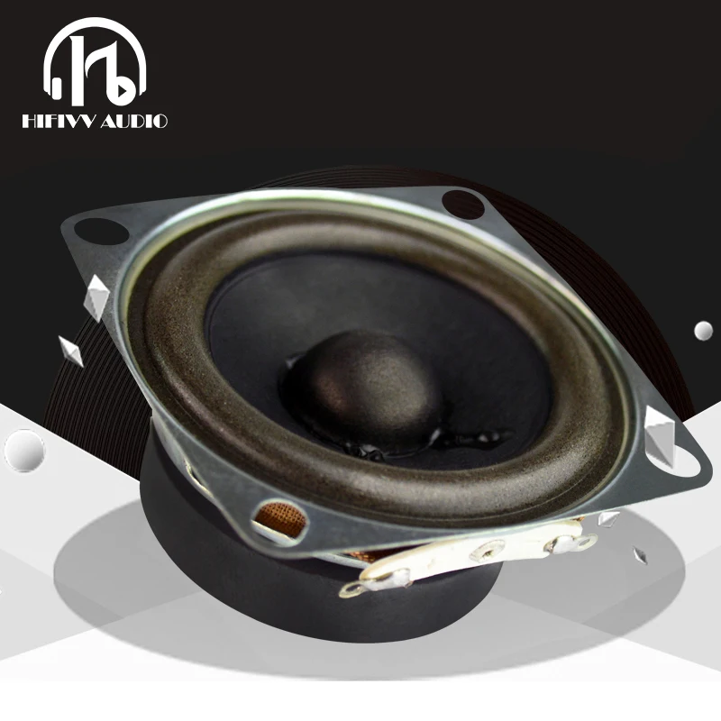 Hifivv аудио одна пара 2 дюйма 4 Ом 5 Вт Полнодиапазонный динамик для DIY|Колонки
