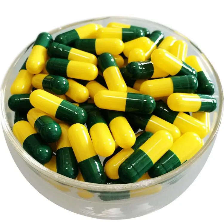 0# 1000 pcs / lot.green and yellow colored hard gelatin empty capsules, hollow gelatin capsules ,joined or separated capsules
0# 1000 pcs / lot.green and yellow colored hard gelatin empty capsules, hollow gelatin capsules ,joined or separated capsules