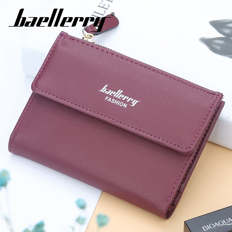 Baellerry Women 8 Color Solid Short Wallet Zipper n Hasp Opening Wallet Coin Pocket Photo Holder Card Holder Female Money Bag
Baellerry Women 8 Color Solid Short Wallet Zipper n Hasp Opening Wallet Coin Pocket Photo Holder Card Holder Female Money Bag