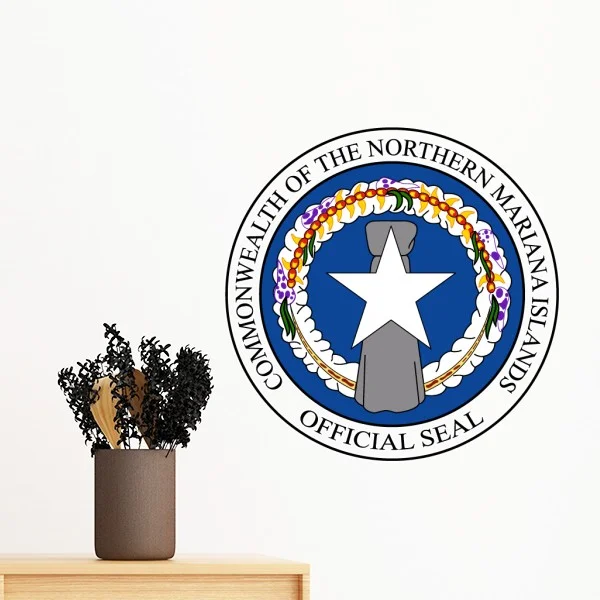 Northern Mariana Islands National Emblem Removable Wall Sticker Art Decals Mural DIY Wallpaper for Room Decal
Northern Mariana Islands National Emblem Removable Wall Sticker Art Decals Mural DIY Wallpaper for Room Decal