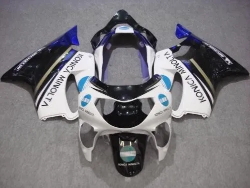 Dor-Injection mold Fairing kit for CBR600 F4 99 00 CBR600F4 1999 2000 CBR600 White blue black Fairings set
Dor-Injection mold Fairing kit for CBR600 F4 99 00 CBR600F4 1999 2000 CBR600 White blue black Fairings set