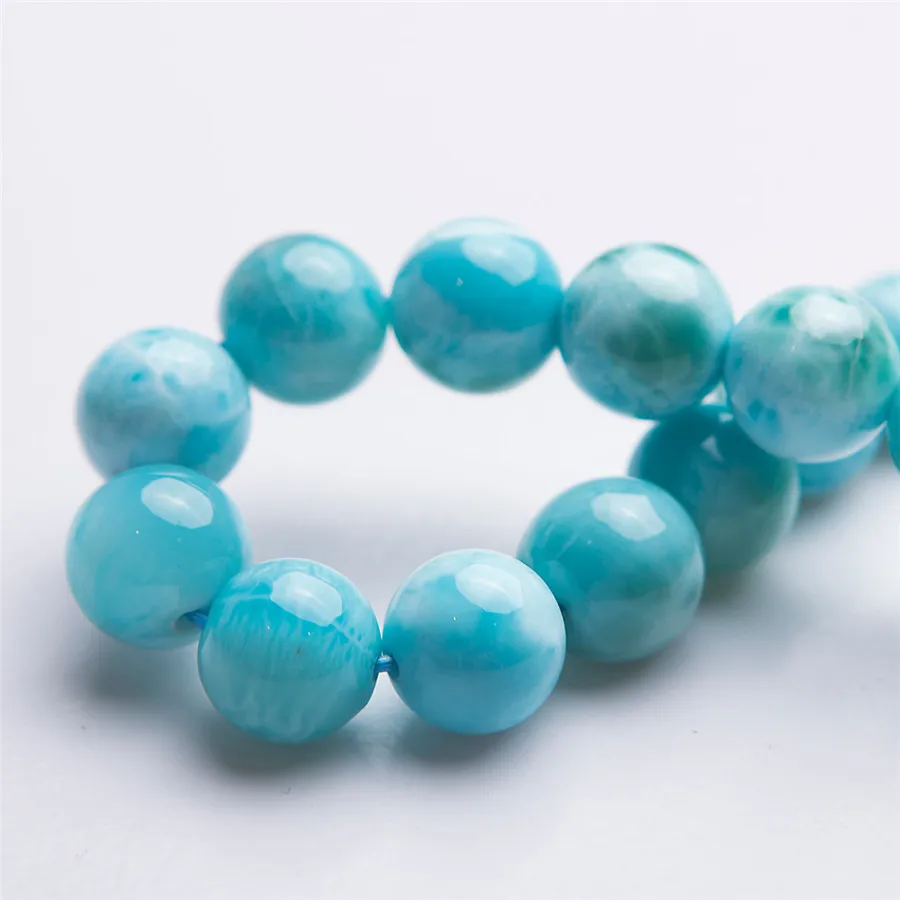 11mm Round Bead Precious Blue Natural Larimar Bracelet Gemstone Crystal Stretch Fitness Natural Stone Bracelets For Women Men
11mm Round Bead Precious Blue Natural Larimar Bracelet Gemstone Crystal Stretch Fitness Natural Stone Bracelets For Women Men