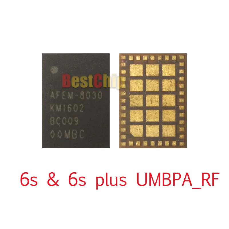 5 шт./лот UMBPA_RF A8030 AFEM-8030 для iphone 6S 6SP 6s plus средний диапазон PA + DUPLEXERS PA Усилитель мощности чип IC
5 шт./лот UMBPA_RF A8030 AFEM-8030 для iphone 6S 6SP 6s plus средний диапазон PA + DUPLEXERS PA Усилитель мощности чип IC