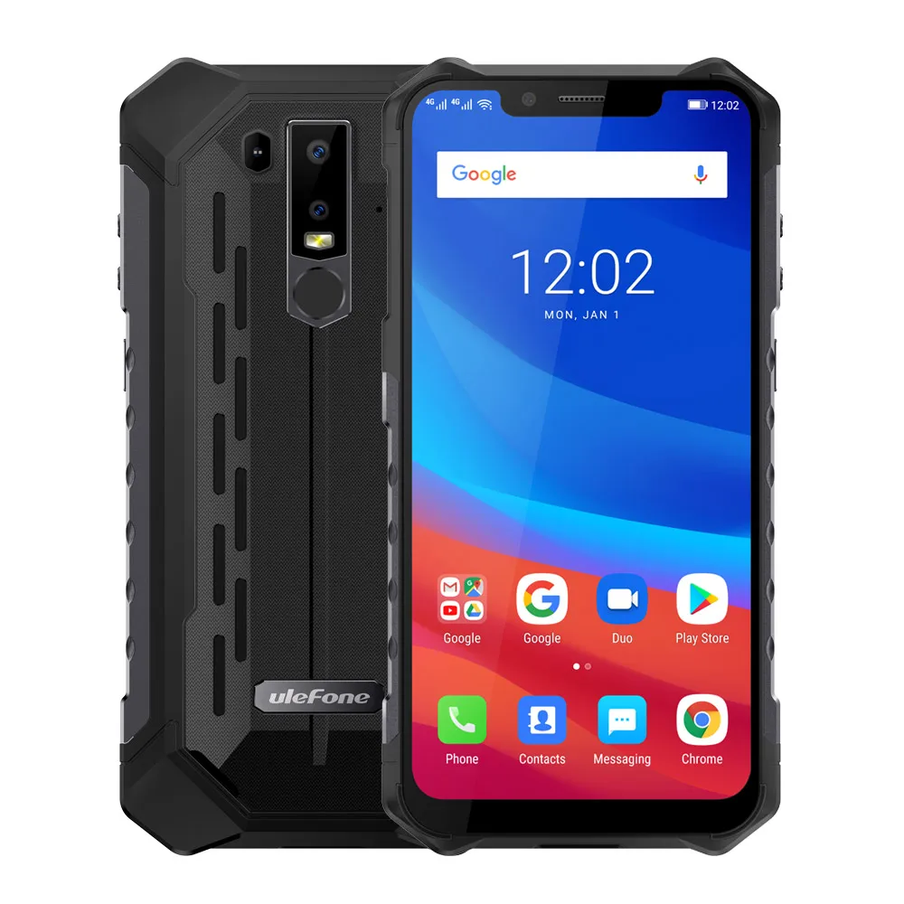 Оригинальный новый смартфон Ulefone Armor 6S 6 + 128 ГБ Android 9 0 Helio P70 LTE 5000 мАч NFC OTG 2 ''с