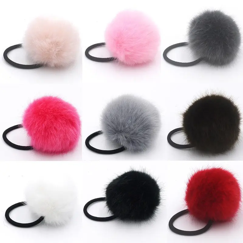 10pcs/lot lovely 6cm Artificial Rabbit Fur Ball Elastic Hair Rope Rings Ties Bands Ponytail Holders Girls Hair Accessories
10pcs/lot lovely 6cm Artificial Rabbit Fur Ball Elastic Hair Rope Rings Ties Bands Ponytail Holders Girls Hair Accessories