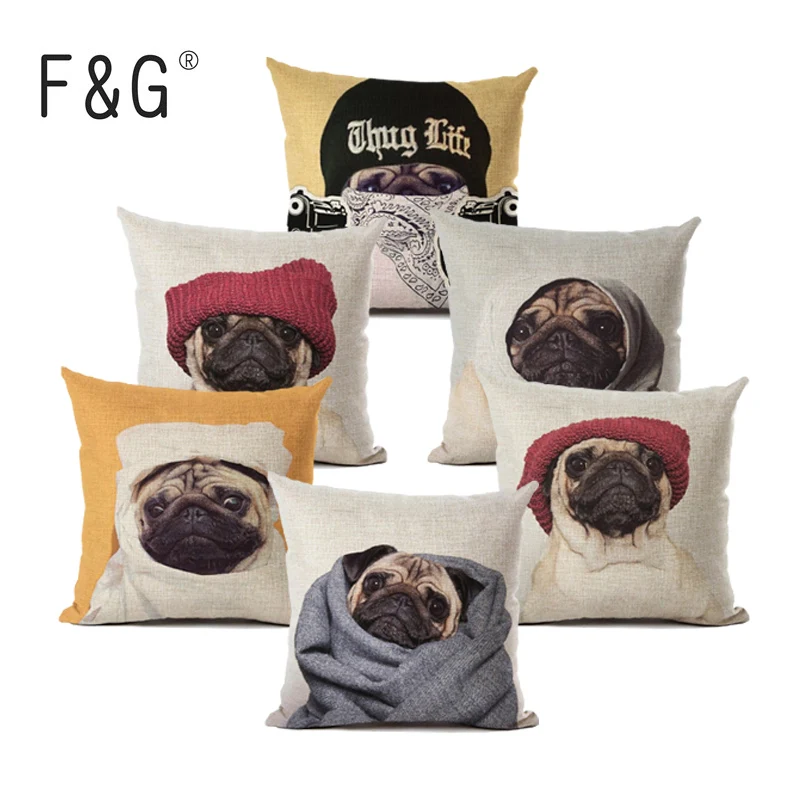 Animal Dog for children cushion cover Decorative Cushion Covers for Sofa Throw Pillow Car Chair Home Decor Pillow Case almofadas
Animal Dog for children cushion cover Decorative Cushion Covers for Sofa Throw Pillow Car Chair Home Decor Pillow Case almofadas