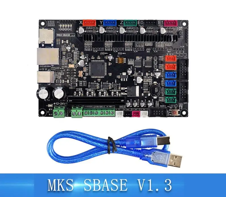 Материнская плата MKS SBASE V1.3, 32-битная материнская плата с открытым исходным кодом, совместима с Smoothieware
Материнская плата MKS SBASE V1.3, 32-битная материнская плата с открытым исходным кодом, совместима с Smoothieware