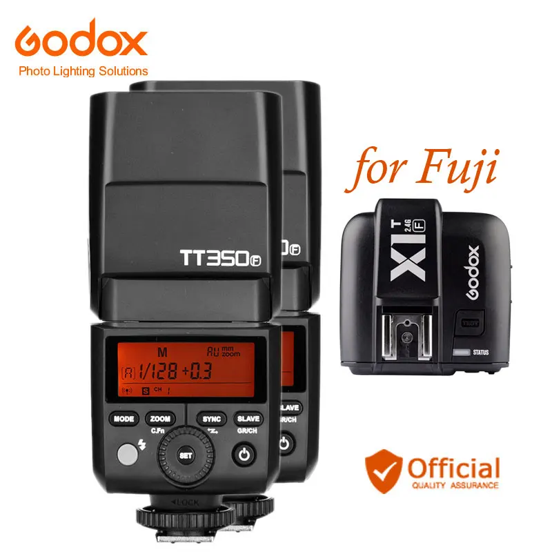 2xGodox TT350F 2,4G HSS TTL GN36 Вспышка Speedlite + триггер передатчик для Fujiflim X-Pro2/X-T20/X-T1/X-T2/X100F/X100T/X-E1/X-A3
2xGodox TT350F 2,4G HSS TTL GN36 Вспышка Speedlite + триггер передатчик для Fujiflim X-Pro2/X-T20/X-T1/X-T2/X100F/X100T/X-E1/X-A3