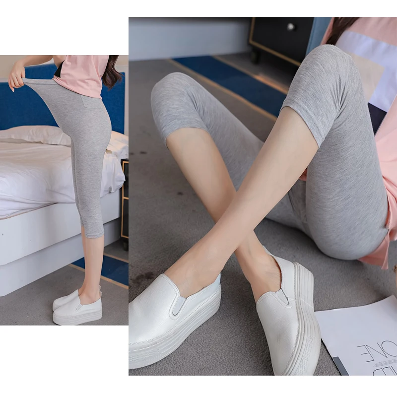 2019 Spring Summer Maternity Leggings Pregnant Women Thin High Waist Modal Shorts Over Bump High Waist Soft Capris
2019 Spring Summer Maternity Leggings Pregnant Women Thin High Waist Modal Shorts Over Bump High Waist Soft Capris