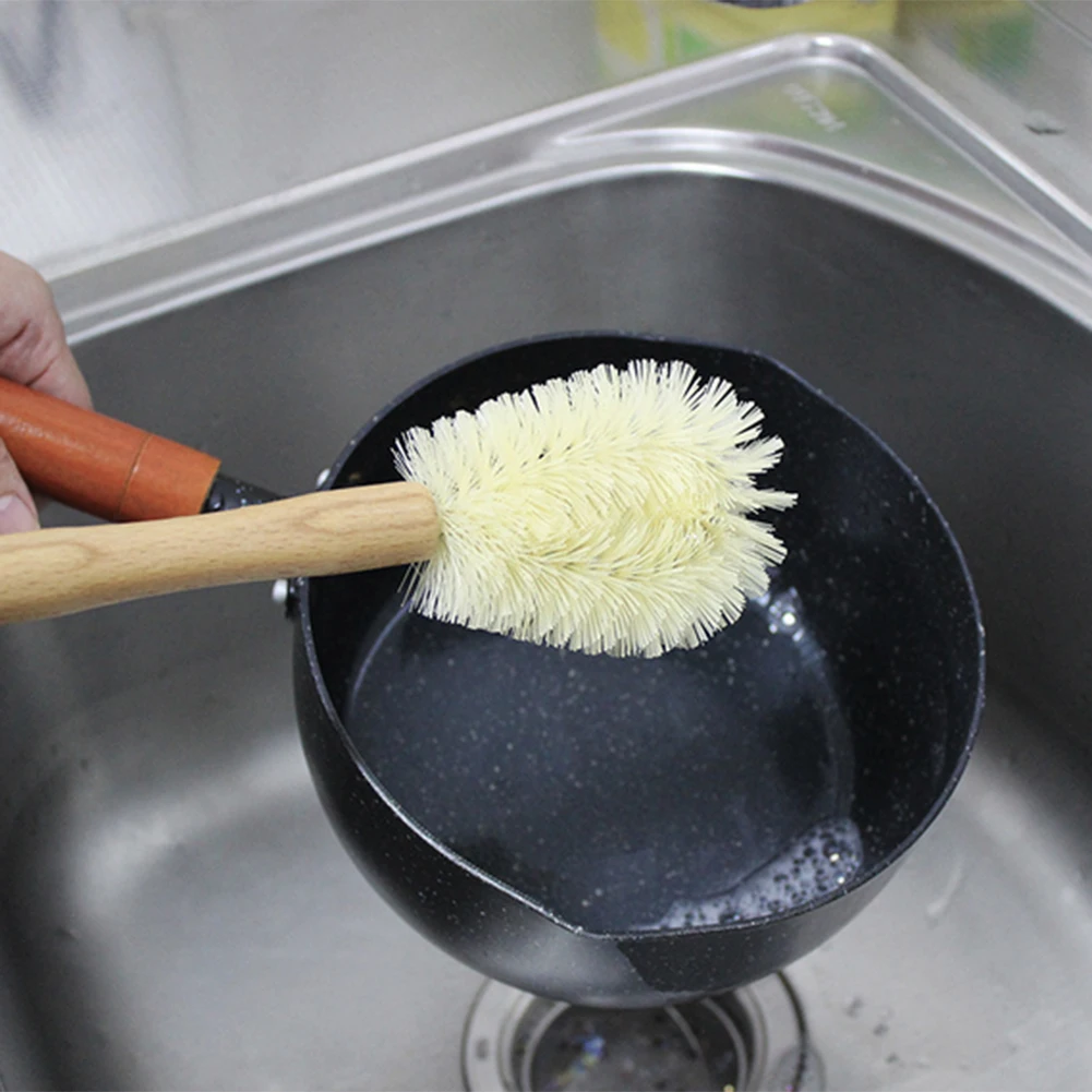 1PCS Multifunctional Cleaning Brush Wooden Handle Pan Pot Dish Bowl Washing Cleaning Brush Household Kitchen Cleaning Tools 2020
1PCS Multifunctional Cleaning Brush Wooden Handle Pan Pot Dish Bowl Washing Cleaning Brush Household Kitchen Cleaning Tools 2020