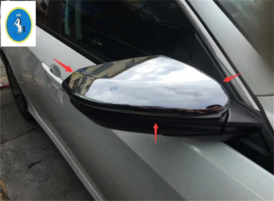 Yimaautotrims Auto Accessory Door Rearview Mirror Protector Shell Cover Housing Trim 2 Pcs For Honda Civic 2016 2017 2018 ABS
Yimaautotrims Auto Accessory Door Rearview Mirror Protector Shell Cover Housing Trim 2 Pcs For Honda Civic 2016 2017 2018 ABS