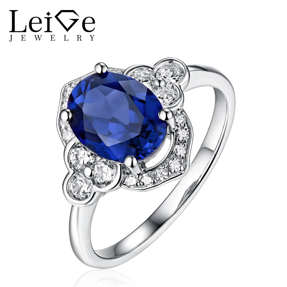 Leige Jewelry Blue Sapphire Ring Sliver 925 Oval Cut Prong Setting Women Wedding Promise Rings Anniversary Gift Fine Jewelry
Leige Jewelry Blue Sapphire Ring Sliver 925 Oval Cut Prong Setting Women Wedding Promise Rings Anniversary Gift Fine Jewelry