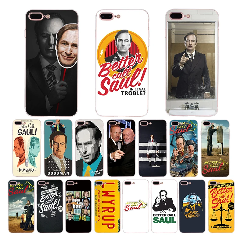 Hit TV series Better Call Saul Soft silicone phone case for iphone 7 x xr 6 6s 8 plus xs max 5 5s se 10 cover shell High quality
Hit TV series Better Call Saul Soft silicone phone case for iphone 7 x xr 6 6s 8 plus xs max 5 5s se 10 cover shell High quality