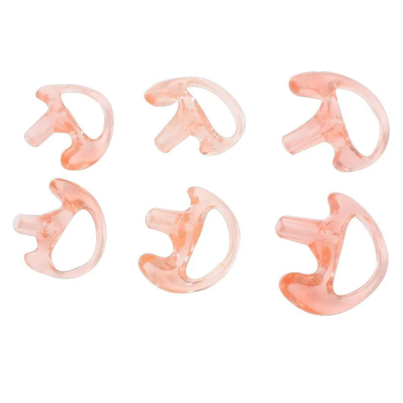 Beige Silicone Earmolds Ear Mold Earloop Earbud for Walkie Talkie Radio Acoustic Air Tube Earphone Headphone Headset S/M/L Size
Beige Silicone Earmolds Ear Mold Earloop Earbud for Walkie Talkie Radio Acoustic Air Tube Earphone Headphone Headset S/M/L Size