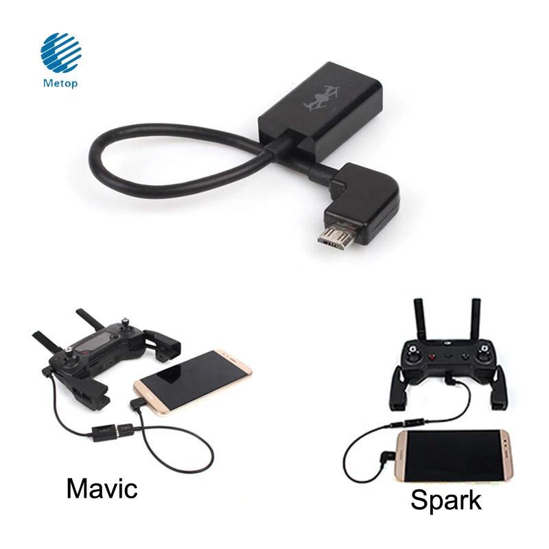 Пульт дистанционного управления DJI SPARK /DJI Mavic Pro/Air преобразование данных кабель USB-порт Преобразование энергии линейный провод для смартфоно...
Пульт дистанционного управления DJI SPARK /DJI Mavic Pro/Air преобразование данных кабель USB-порт Преобразование энергии линейный провод для смартфоно...
