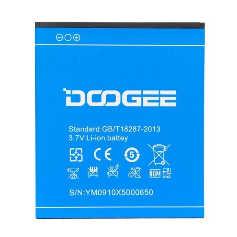 Оригинальный DOOGEE X5 Аккумулятор Для Pro Высокое качество Замена батареи литий
