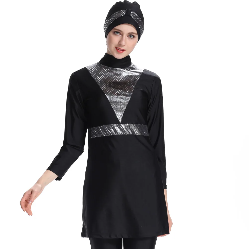 Women's Swimming Suit Islamic Swim Wear Beach Islamic Swimsuit Women 2019 Plus Size S-4XL Burkinis Muslim Swimwear New Solid
Women's Swimming Suit Islamic Swim Wear Beach Islamic Swimsuit Women 2019 Plus Size S-4XL Burkinis Muslim Swimwear New Solid