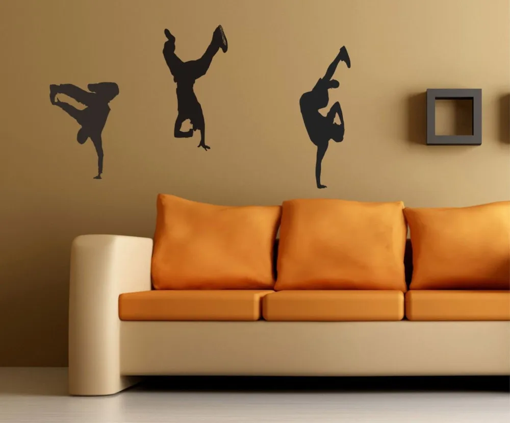 Breakdancers Wall Decals removable dancer stickers bboy Hip Hop Rap breakdance
Breakdancers Wall Decals removable dancer stickers bboy Hip Hop Rap breakdance