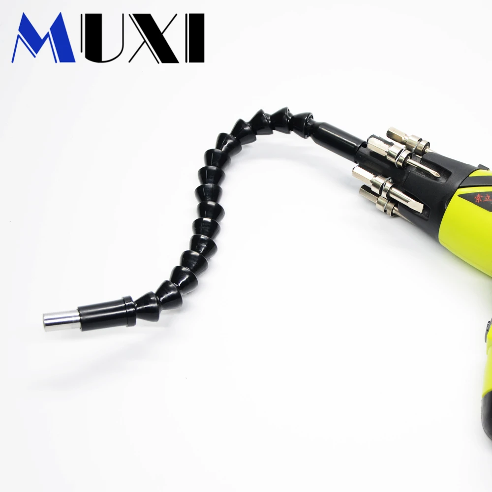 295mm Electronics Drill Black Flexible Shaft Bits Extention Screwdriver Bit Holder Connect Link
295mm Electronics Drill Black Flexible Shaft Bits Extention Screwdriver Bit Holder Connect Link