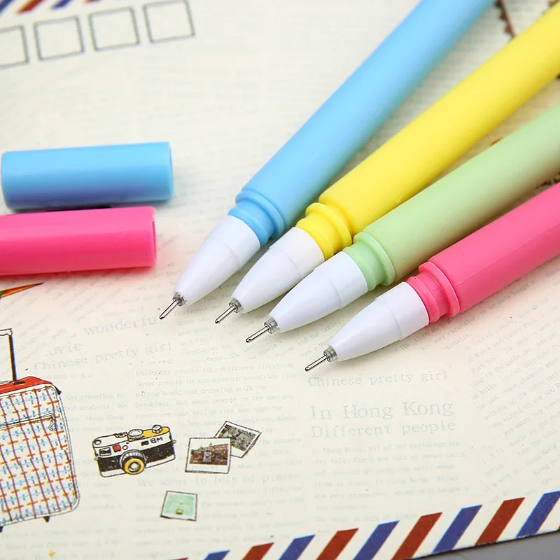 48pcs/lot Creative Funny Joking Scarecrow Cute Cartoon Lovely Gel Pen Unisex Pen Water Ink Sign Pen Candy Color Office School
48pcs/lot Creative Funny Joking Scarecrow Cute Cartoon Lovely Gel Pen Unisex Pen Water Ink Sign Pen Candy Color Office School