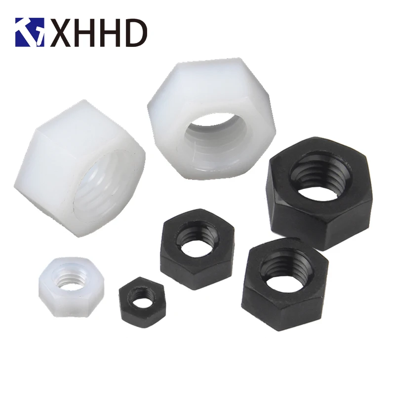 10-50PCS Black White Hex Nylon Nut Metric Thread Plastic Insulation Hexagon Nuts M2 M2.5 M3 M4 M5 M6 M8 M10 M12 M14 M16 M18 M20
10-50PCS Black White Hex Nylon Nut Metric Thread Plastic Insulation Hexagon Nuts M2 M2.5 M3 M4 M5 M6 M8 M10 M12 M14 M16 M18 M20
