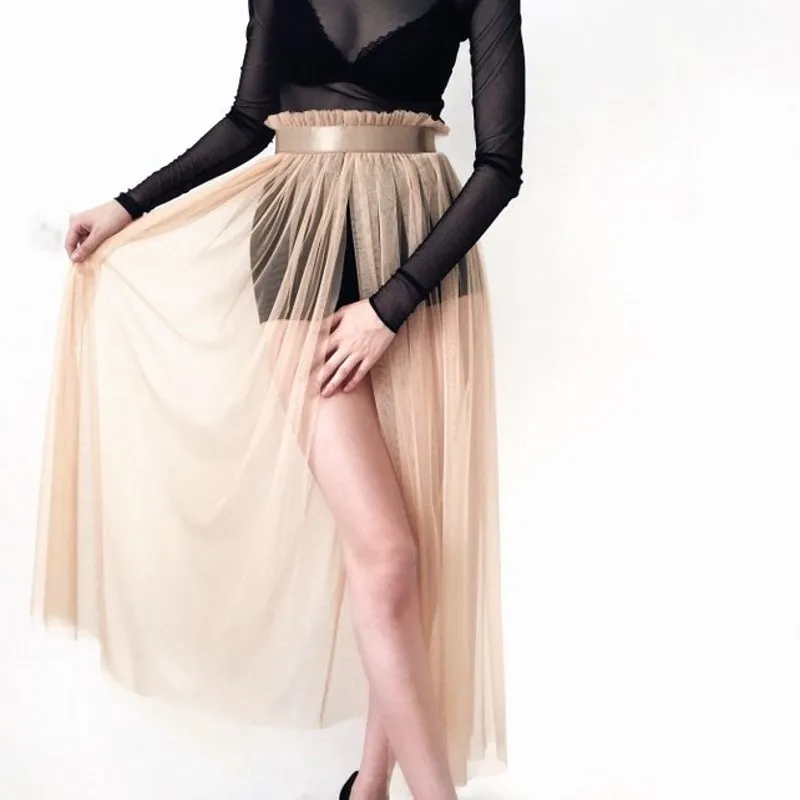 Женская прозрачная фатиновая юбка Boho, золотистая юбка-пачка длиной до щиколотки, облегающая юбка, 2019
Женская прозрачная фатиновая юбка Boho, золотистая юбка-пачка длиной до щиколотки, облегающая юбка, 2019