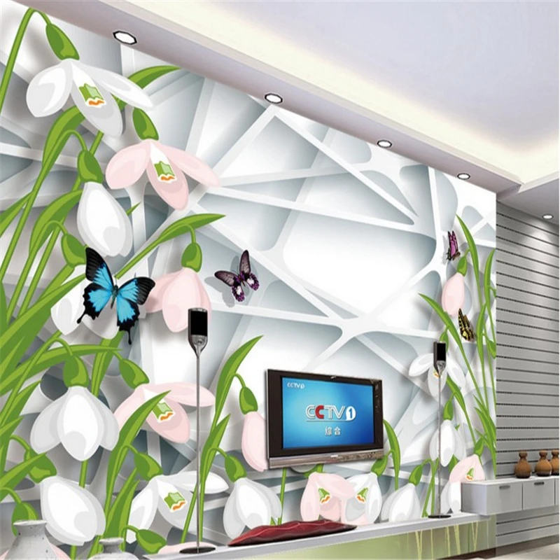 beibehang Large custom wallpaper fresh garden romantic flower 3D background painting papel de parede 3d para sala atacado
beibehang Large custom wallpaper fresh garden romantic flower 3D background painting papel de parede 3d para sala atacado