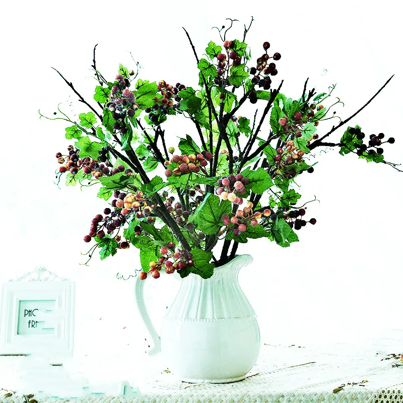 Artificial berries Fruit Berry Artificial Flower Silk Flowers Fruits Wedding Home Garden Decoration Artificial Plants 2PCS/LOT
Artificial berries Fruit Berry Artificial Flower Silk Flowers Fruits Wedding Home Garden Decoration Artificial Plants 2PCS/LOT