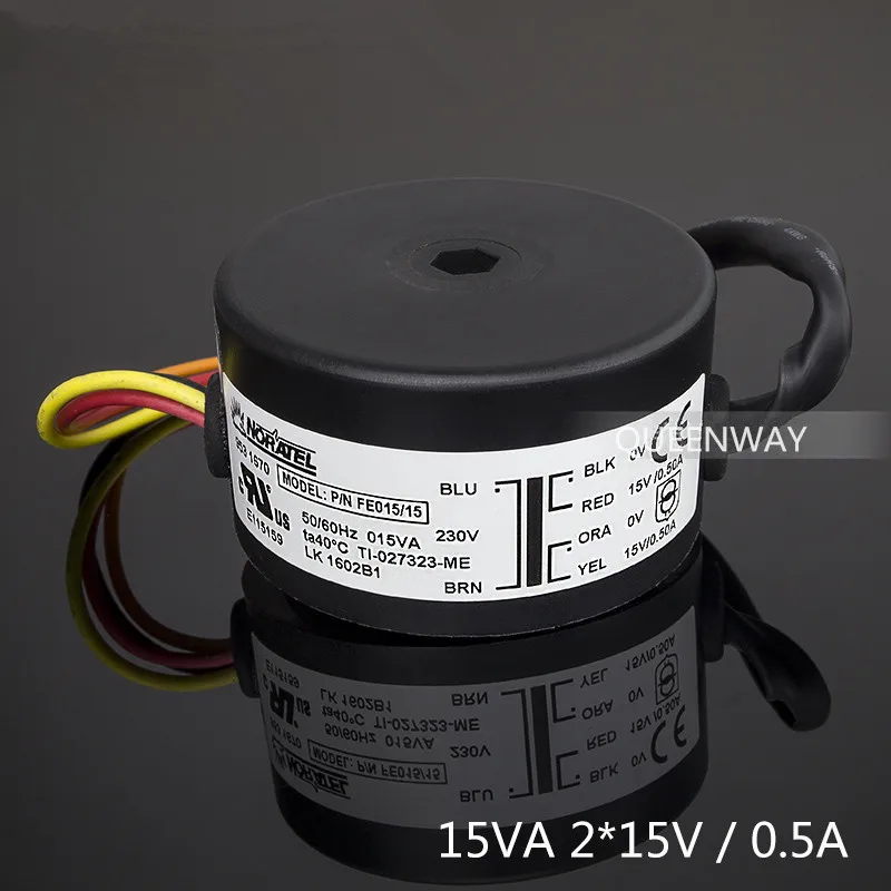 T-026 2* 15V 15W 0.5A New Noratel Sealing Toroidal Transformer Primary 0-230V 50/60Hz /secondary 0-15v*2 0.5a
T-026 2* 15V 15W 0.5A New Noratel Sealing Toroidal Transformer Primary 0-230V 50/60Hz /secondary 0-15v*2 0.5a
