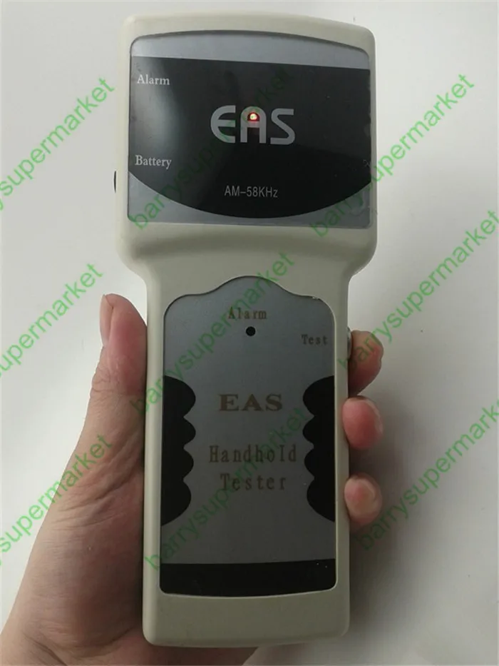 Acoustic handheld detector magnetic EAS anti-theft tag detector 58KHz frequency detector alarm detector
Acoustic handheld detector magnetic EAS anti-theft tag detector 58KHz frequency detector alarm detector