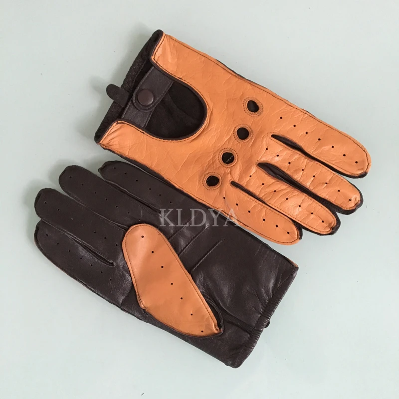 Men Leather Gloves Mens Casual Mitten Non-Slip Breathable Sheepskin Gloves Male Thin Unlined Driving Gloves Free Shipping A29
Men Leather Gloves Mens Casual Mitten Non-Slip Breathable Sheepskin Gloves Male Thin Unlined Driving Gloves Free Shipping A29