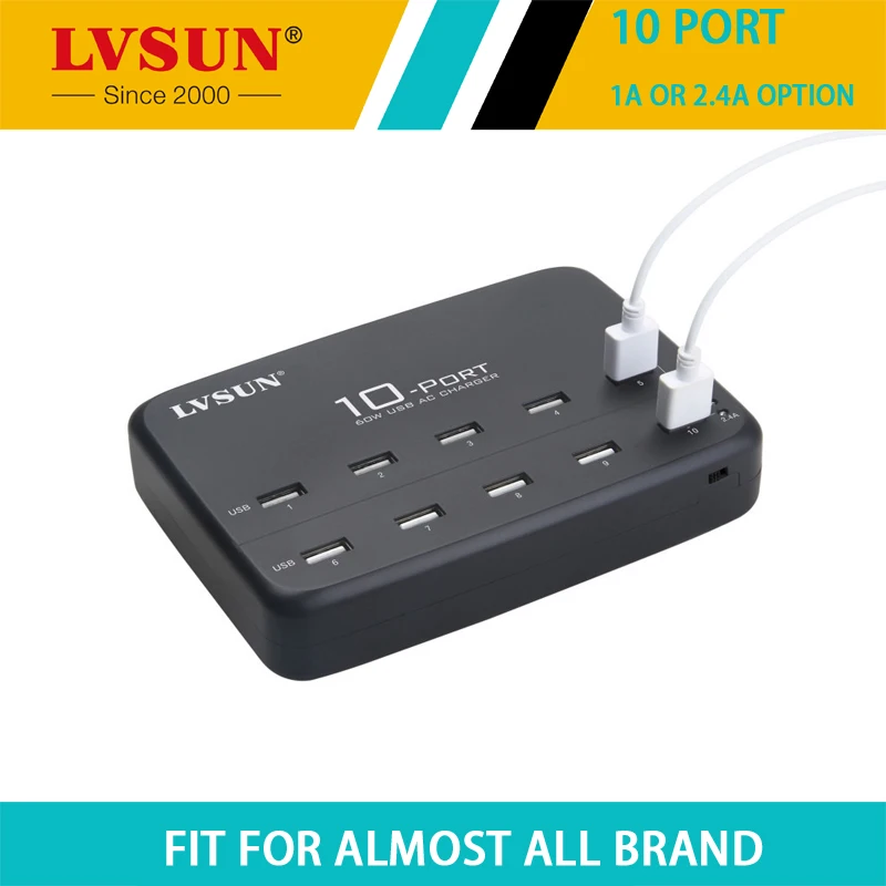 Lvsun 5 В 2.4a 10 Порты и разъёмы USB универсальный мобильный телефон Зарядное устройство адаптер переменного тока для iPad iPhone 7 6 4S 5 5S Samsung S3 S4 S5 Сяо Ми...
Lvsun 5 В 2.4a 10 Порты и разъёмы USB универсальный мобильный телефон Зарядное устройство адаптер переменного тока для iPad iPhone 7 6 4S 5 5S Samsung S3 S4 S5 Сяо Ми...