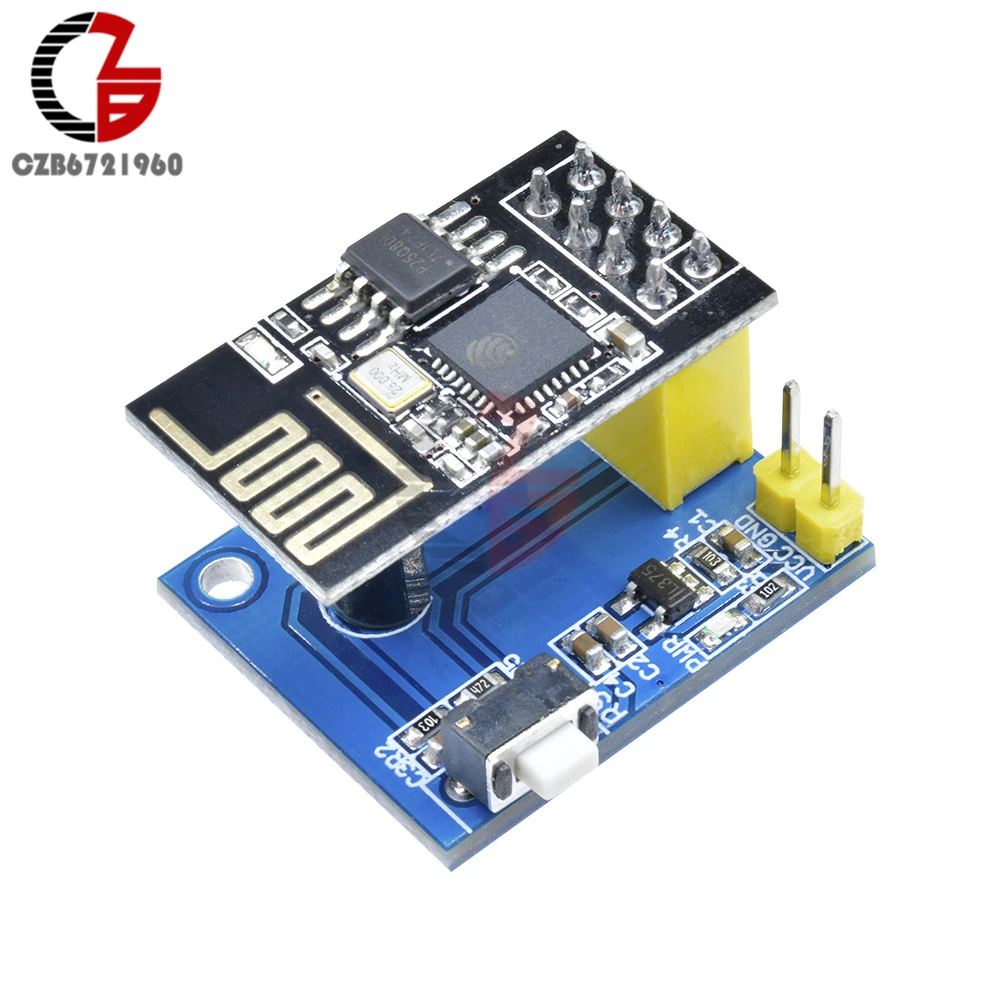 Wireless Wifi ESP8266 ESP-01 ESP-01S DS18B20 Temperature Sensor Module for Smart Home Teperature Controller Regulator Thermostat
Wireless Wifi ESP8266 ESP-01 ESP-01S DS18B20 Temperature Sensor Module for Smart Home Teperature Controller Regulator Thermostat