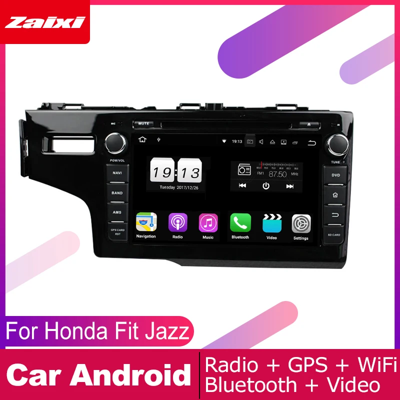 Автомобильная Мультимедийная система ZaiXi для Honda Fit Jazz 2013 ~ 2019, 2 DIN, автомобильный DVD-плеер, GPS-навигация, радио, аудио, Wi-Fi
Автомобильная Мультимедийная система ZaiXi для Honda Fit Jazz 2013 ~ 2019, 2 DIN, автомобильный DVD-плеер, GPS-навигация, радио, аудио, Wi-Fi