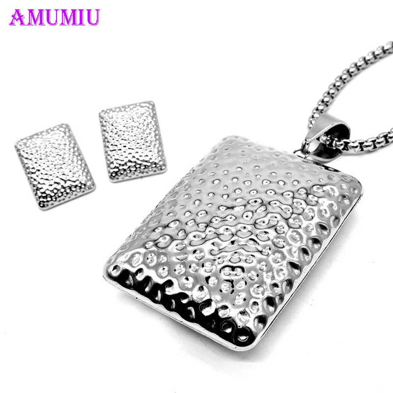 AMUMIU 2019 Bridal Jewelry Sets Silver Square Clover Flower Necklaces for Women Wedding Jewelry Bijoux JS083
AMUMIU 2019 Bridal Jewelry Sets Silver Square Clover Flower Necklaces for Women Wedding Jewelry Bijoux JS083