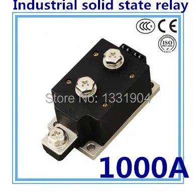 LED indicator DC to AC SSR-H1000ZF 1000A SSR relay input DC 3-32V output AC1200V industrial solid state relay
LED indicator DC to AC SSR-H1000ZF 1000A SSR relay input DC 3-32V output AC1200V industrial solid state relay