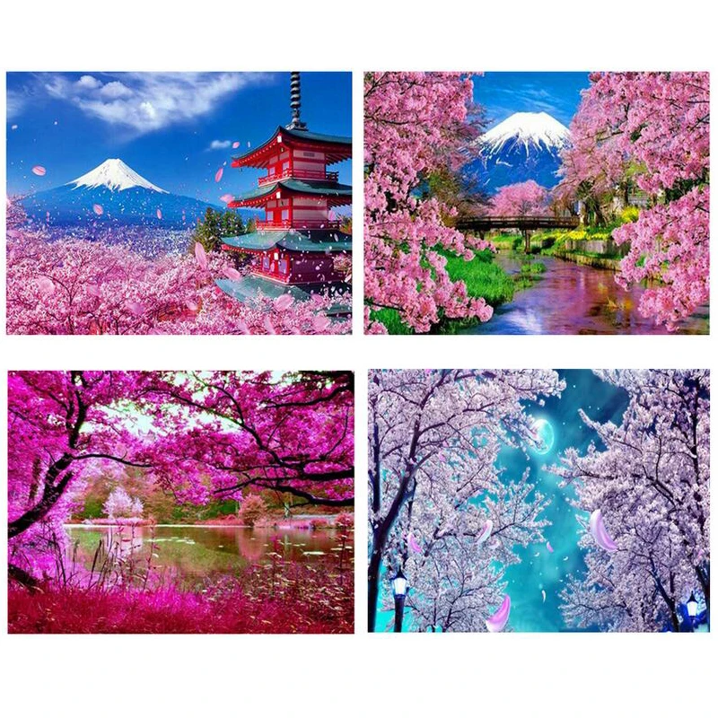 5D DIY diamond painting Sakura flower Full square Diamond mosaic diamond embroidery Wall Art Pictures Home Living decor Z1250
5D DIY diamond painting Sakura flower Full square Diamond mosaic diamond embroidery Wall Art Pictures Home Living decor Z1250